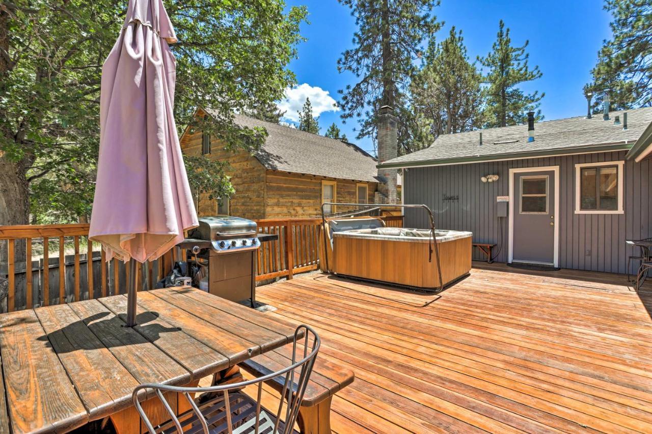 Big Bear Cabin With Deck And Hot Tub, Near Resorts! Big Bear Lake Kültér fotó
